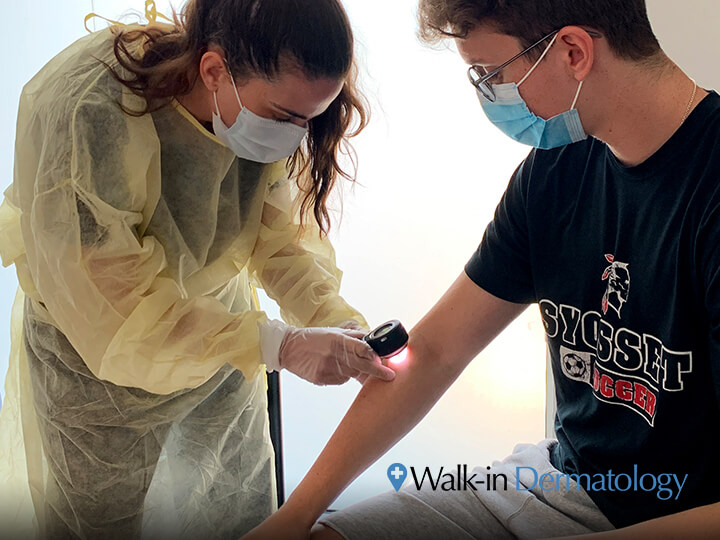 Full Body Skin Exam at Walk-in Dermatology